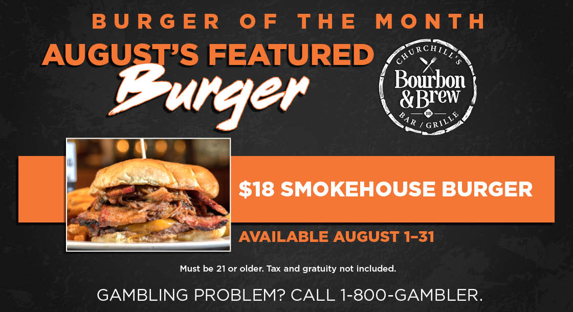 Burger of the Month Smokehouse Burger