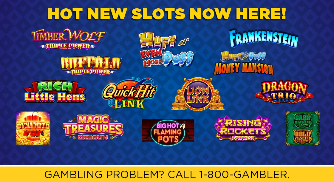 Hot New Slots Now Here