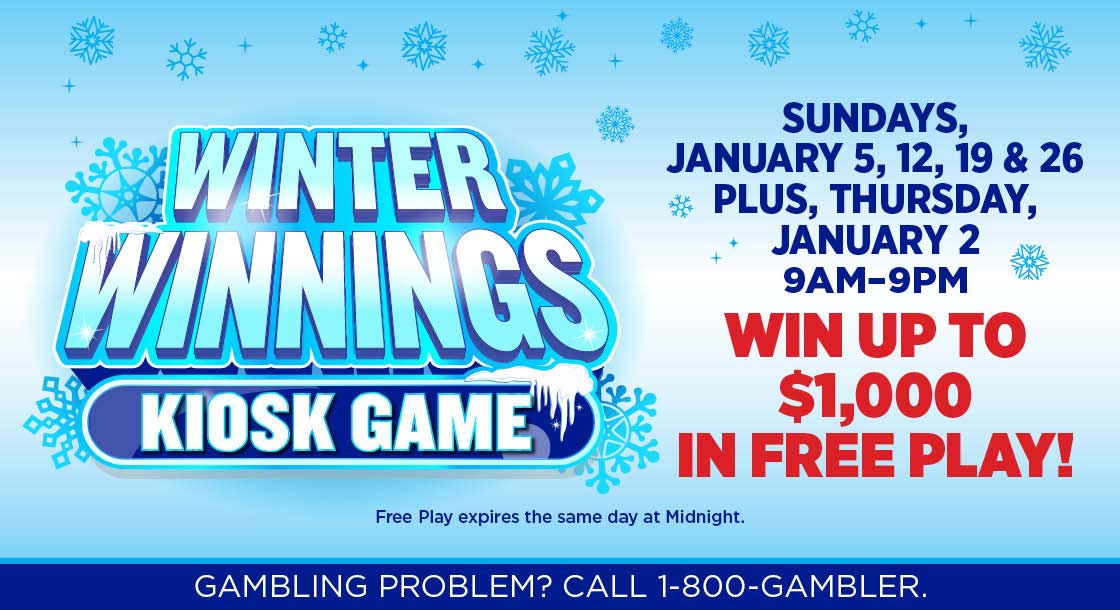 Winter Winnings Kiosk Game 2025